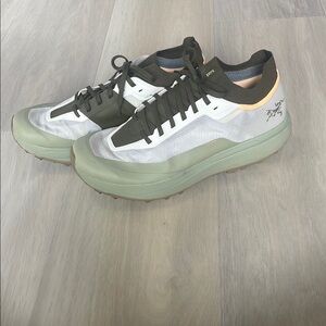 Arc'teryx Green and White Performance Athletic Shoes